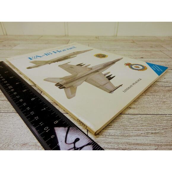 F/A-18 Hornet Osprey Combat Aircraft Series by Lindsay Peacock 1986‎ #2 PB - Picture 3 of 9